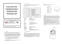 Thumbnail of document Manual - 659 Push Button Temperature Transmitter
